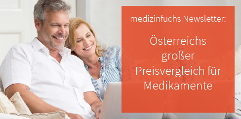 medizinfuchs Newsletter: Deutschlands größter Preisvergleich für Medikamente