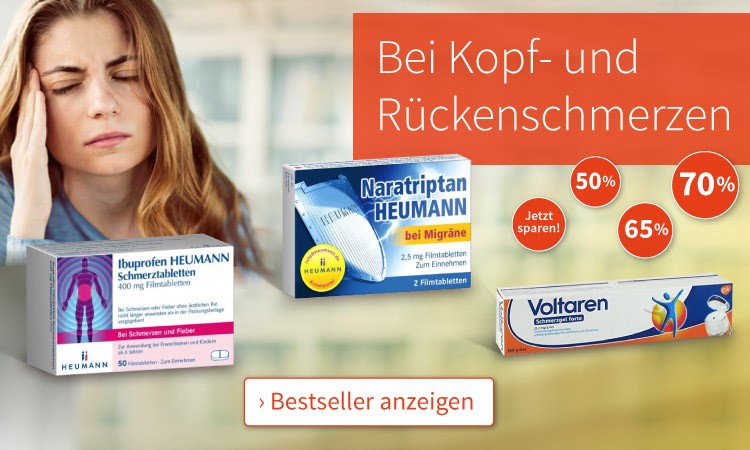 Schmerzen, Rücken & Kopfschmerzen